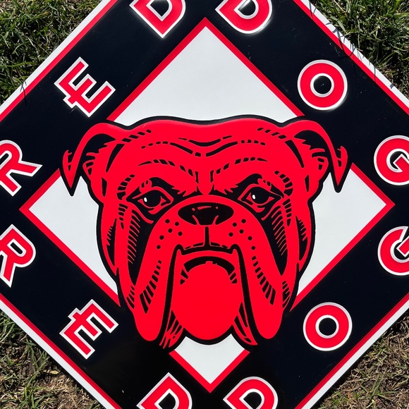 Vintage 90s Red Dog Beer Brewery Advertising Sign - Picture 8 of 8